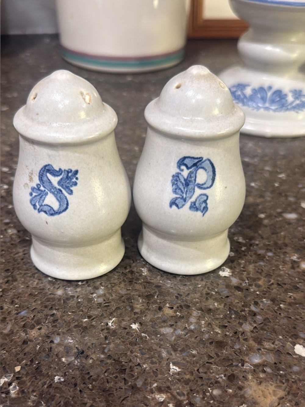 Pfaltzgraff salt and pepper shakers